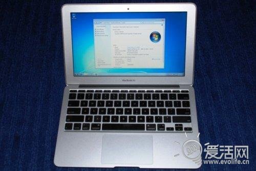 ������U�̸���MacBook AirװWindows7